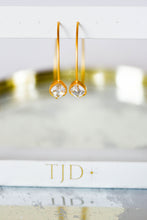 Load image into Gallery viewer, Skylar Stone Hoops