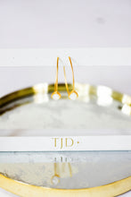 Load image into Gallery viewer, Skylar Stone Hoops