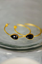 Load image into Gallery viewer, Skylar Stone Hoops