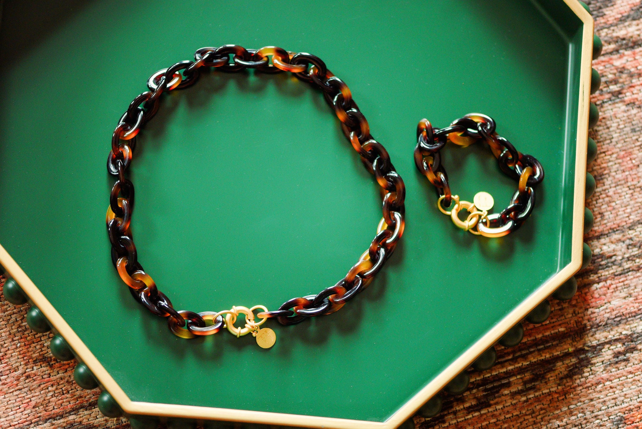 Tortoise Link Necklace – Tatum James Designs